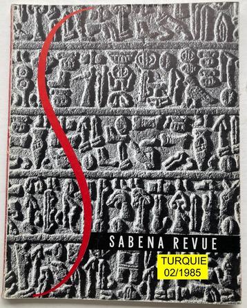2 Revues SABENA "BRUXELLES 1000" (1979) - Turquie (1985)-10€ beschikbaar voor biedingen