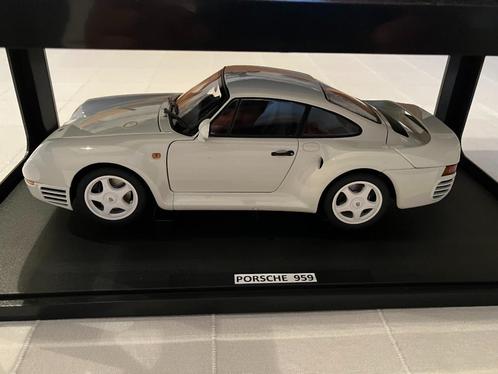 Autoart Porsche 959 1:18, Hobby & Loisirs créatifs, Voitures miniatures | 1:18, Comme neuf, Autoart, Enlèvement ou Envoi