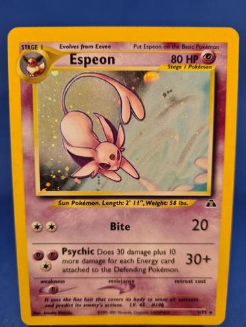 Espeon 1/75 - Neo Discovery beschikbaar voor biedingen