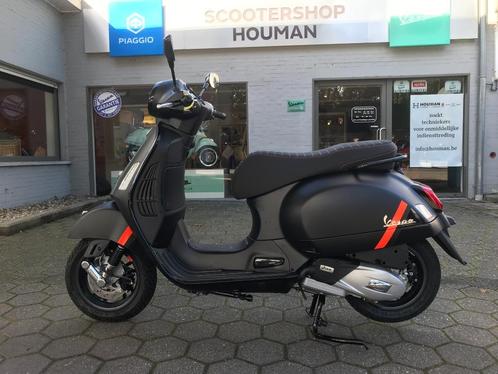 VESPA GTS 125cc SUPER SPORT NERO CONVINTO MATT (N 276), Vélos & Vélomoteurs, Scooters | Vespa, Neuf, Autres modèles, Essence, Envoi