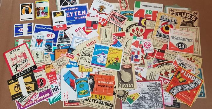 ÉTIQUETTES BOITES D'ALLUMETTES, Collections, Collections Autre, Neuf, Enlèvement ou Envoi
