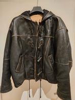 Magnifique Veste&blouson pilote&moto cuir patiné AKASO, Enlèvement ou Envoi, Porté