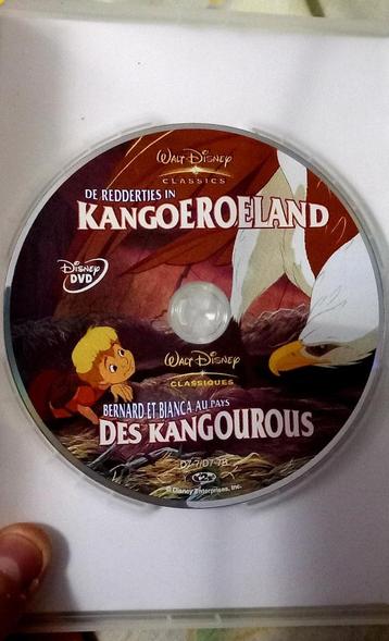 Dvd Bernard et Bianca au pays des kangourou  beschikbaar voor biedingen