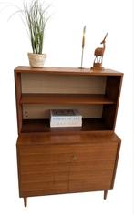 Prachtig vintage (boeken) kastje wandmeubel zeer goede staat, Ophalen of Verzenden, Zo goed als nieuw