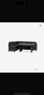 Terras lounge set, Tuin en Terras, Tuinsets en Loungesets, Ophalen, Kunststof, 6 zitplaatsen, Zo goed als nieuw