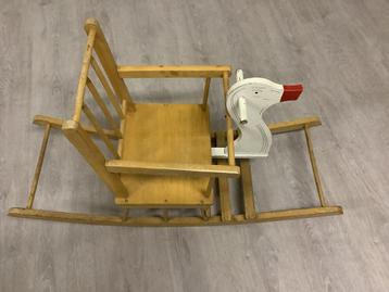 Vintage schommelpaard (enkel ophalen)  beschikbaar voor biedingen