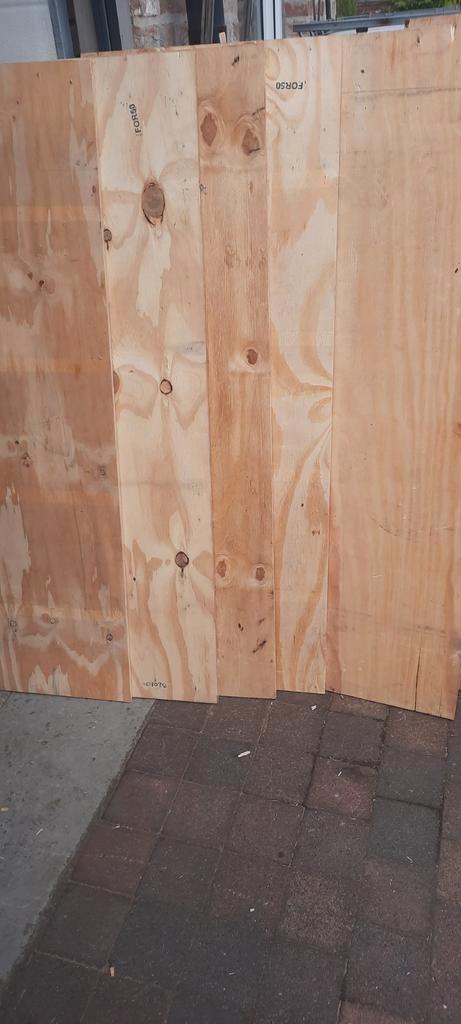 Houten platen, Doe-het-zelf en Bouw, Hout en Planken, Zo goed als nieuw, Plank, Ophalen