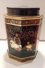 Boîte à thé chinoise en métal