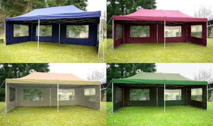 Professionele Waterdichte Pop-Up-Tent Vouwtent 3x6m RGB, Caravans en Kamperen, Mobilhome-accessoires, Nieuw, Ophalen of Verzenden