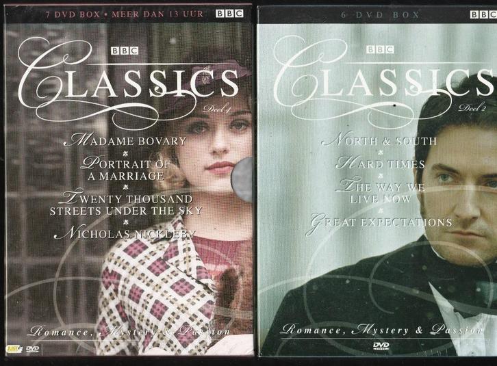 Bbc Classics Box Deel 2, 4 & 6 (sealed), Cd's en Dvd's, Dvd's | Tv en Series, Nieuw in verpakking, Drama, Boxset, Alle leeftijden