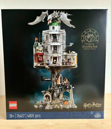 Lego Harry Potter 76417 Gringrots Wizzarding Bank Nieuw! beschikbaar voor biedingen