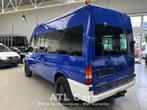 Ford Transit 2.4 Diesel | !119.000KM! | 8+1 LANG | AIRCO, Auto's, Gebruikt, 4 cilinders, Blauw, 5 deurs