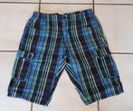 C&A - bermuda jongens - blauw geruit - maat 164, Kinderen en Baby's, Kinderkleding | Maat 164, Broek, C&A, Verzenden, Zo goed als nieuw