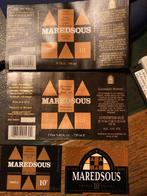 Maredsous 10 bieretiketten  Brouwerij Duvel Moortgat, Verzamelen, Nieuw, Duvel, Ophalen of Verzenden