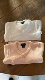 2 overslaghemtjes -0/1maand KIABI, Kinderen en Baby's, Babykleding | Prematuur, Nacht- of Onderkleding, Meisje, Nieuw, Ophalen