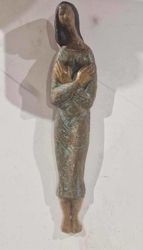 Amphora keramiek Rogier Vandeweghe , 59 cm grote vrouw, Antiek en Kunst, Antiek | Keramiek en Aardewerk, Ophalen of Verzenden