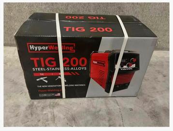 Nieuw tig lasapparaat TIG en MMA Hyperwelding tig 200 beschikbaar voor biedingen