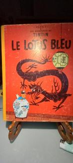 STRIPBOEK KUIFJE DE BLAUWE LOTUS B22BIS 1957, Gelezen, Eén stripboek, Ophalen of Verzenden, Hergé