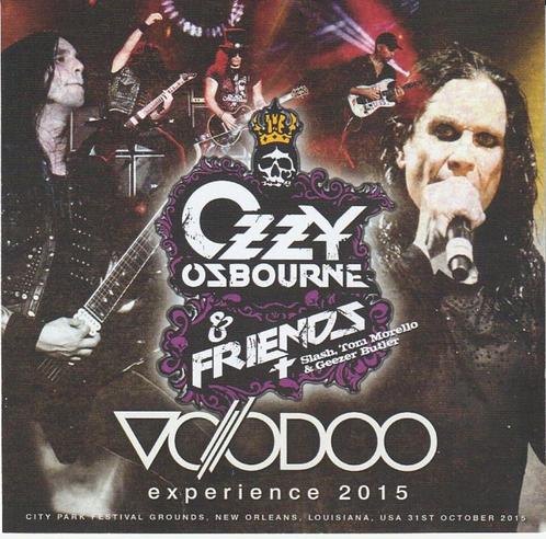 2 CD's OZZY OSBOURNE - Live New Orleans 2015, Cd's en Dvd's, Cd's | Hardrock en Metal, Nieuw in verpakking, Verzenden