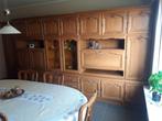 Eetkamer, Huis en Inrichting, Ophalen, Zo goed als nieuw, Eik, 4 tot 6 stoelen