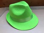 NIEUW hoed groene fluo- verkleedkledij?, Enlèvement, Chapeau, Neuf