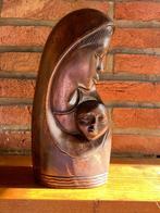 Handgemaakt houten beeld – Madonna met kind, Ophalen