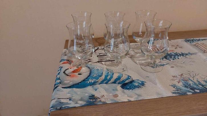6 Glazen voor sangria of coctail, Antiek en Kunst, Antiek | Glaswerk en Kristal, Verzenden