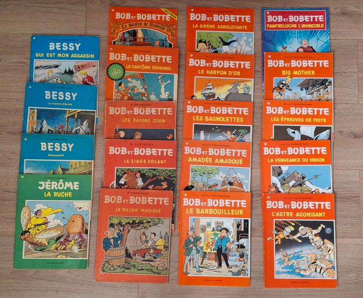 BD Willy Vandersteen BOB & BOBETTE BESSY JEROME eo, Boeken, Stripverhalen, Zo goed als nieuw, Meerdere stripboeken, Ophalen of Verzenden