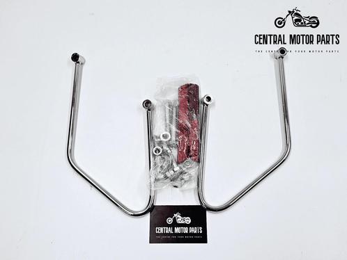 Chromen tassen beugels Softail 1984-1999, Motoren, Onderdelen | Harley-Davidson, Nieuw, Ophalen of Verzenden