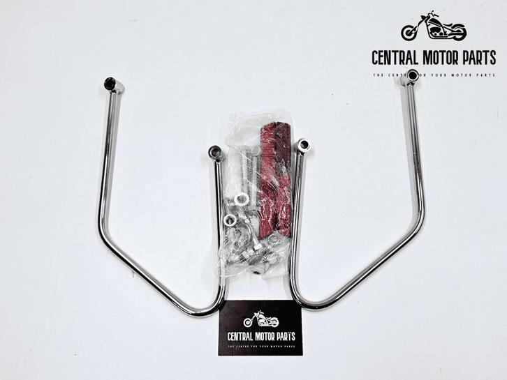 Chromen tassen beugels Softail 1984-1999, Motoren, Onderdelen | Harley-Davidson, Nieuw, Ophalen of Verzenden