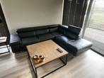 Superbe chaise en cuir Natuzzi gris anthracite, Maison & Meubles, Comme neuf, Enlèvement, Banc d'angle, Cuir