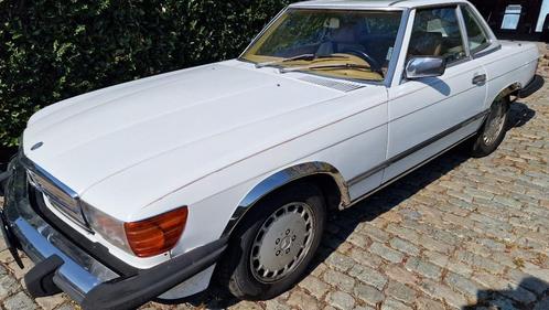 Oldtimer Mercedes SL-klasse 560SL, Auto's, Mercedes-Benz, Particulier, SL, ABS, Airbags, Airconditioning, Centrale vergrendeling