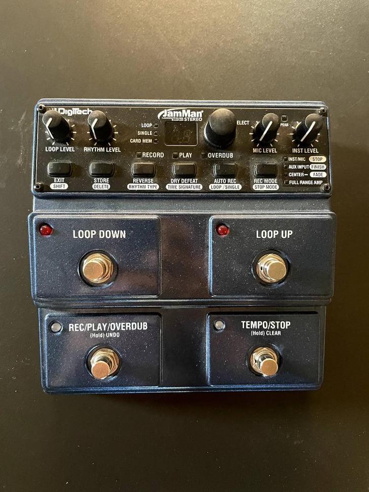 Digitech JamMan stereo looper, Muziek en Instrumenten, Effecten, Zo goed als nieuw, Overige typen, Ophalen of Verzenden