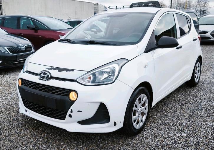 🆕HYUNDAI I10_1.0 i (66CH)_11/2019💢EUR.6D_NO A/C_97.000KM💢, Auto's, Hyundai, Bedrijf, Te koop, i10, ABS, Airbags, Bluetooth