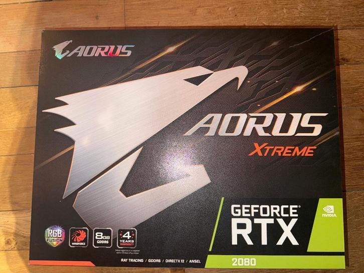 RTX 2080 Xtreme 8GB, Computers en Software, Videokaarten, Gebruikt, Nvidia, GDDR6, HDMI, DisplayPort, Ophalen