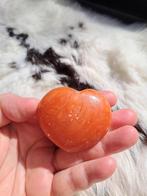 Oranjerode hartje knuffelsteen, Ophalen of Verzenden, Mineraal