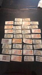 Antiek oud geld biljet België frank, Postzegels en Munten, Verzenden