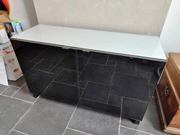 Meuble noir avec pieds | IKEA – Gamme BESTA beschikbaar voor biedingen