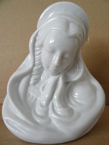 Porseleinen Mariabeeld Mariabeeldje theelicht Maria 12cm beschikbaar voor biedingen