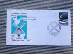 FDC Pays-Bas 1982 - moulin à vent - zeppelin - Schiphol, Enlèvement ou Envoi, Après 1940, Affranchi