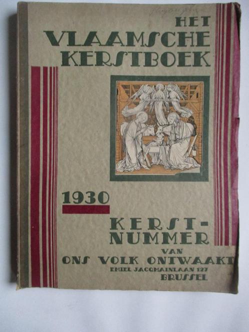 Het vlaamsche kerstboek 1930., Livres, Littérature, Comme neuf, Enlèvement ou Envoi