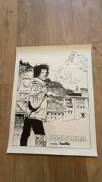 Cosey jonathan affiche kuifje weekblad jaren 80, Ophalen of Verzenden, Kuifje, Nieuw