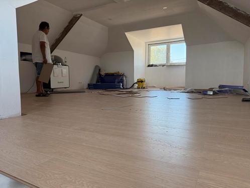 Te koop: Overschot laminaat + Wolfcraft VLC 1000 guillotine, Doe-het-zelf en Bouw, Overige Doe-Het-Zelf en Bouw, Zo goed als nieuw