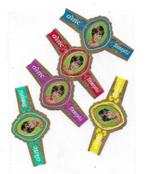 tonia - 5 sigarenbandjes ARVIC, Ophalen of Verzenden, Sigarenbandjes