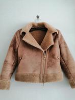 supermooie winterjas in suède  maat 8 jaar, Ophalen of Verzenden, Zo goed als nieuw, Meisje, Jas