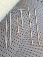 Lot de 5 outils anciens pour décoration, Ophalen