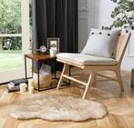 Nieuw & Zacht Gebroken Wit Schapenvacht - Luxe Comfort!, Nieuw, Ophalen of Verzenden, Overige vormen, Crème