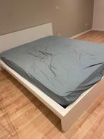 Lit malm 160x200 avec matelas, Huis en Inrichting, Slaapkamer | Waterbedden, Ophalen, Gebruikt, Tweepersoons, 200 cm