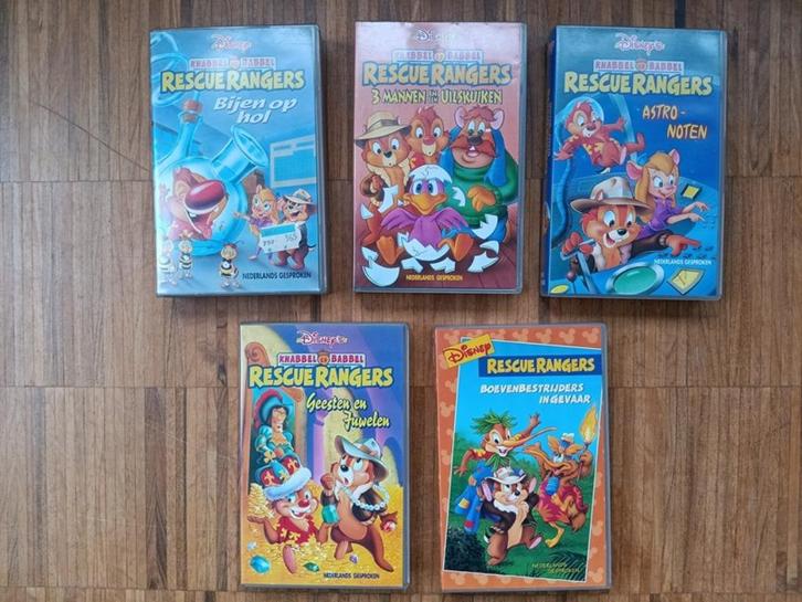 Rescue Rangers VHS/video's, Verzamelen, Disney, Zo goed als nieuw, Overige typen, Overige figuren, Ophalen of Verzenden