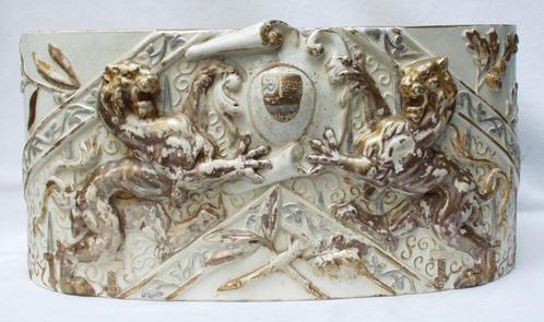 19e Eewse Jardinière., Antiek en Kunst, Antiek | Keramiek en Aardewerk, Ophalen of Verzenden